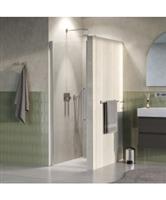 BRAUER Cosmic Nisdeur Draaiend 80x200 Omkeerbaar Helder Glas Incl. Glascoating PVD RVS-Kleurig Gebor