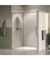BRAUER Galactic Nisdeur 2-Delig Schuif 160x200 Omkeerbaar Helder Glas Incl. Glascoating PVD RVS-Kleu