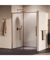 BRAUER Galactic Nisdeur 2-Delig Schuif 160x200 Omkeerbaar Helder Glas Incl. Glascoating PVD Koper Ge
