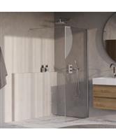 BRAUER Collision Inloopdouche 100x200 Helder Glas Incl. Glascoating Chroom
