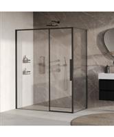 BRAUER Galactic Douchecabine Met Schuifdeur 160x90x200 Omkeerbaar Helder Glas Incl. Glascoating Mat 
