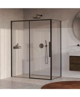 BRAUER Galactic Douchecabine Met Schuifdeur 160x90x200 Omkeerbaar Helder Glas Incl. Glascoating PVD 