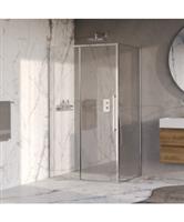 BRAUER Galactic Douchecabine Met Schuifdeur 120x90x200 Omkeerbaar Helder Glas Incl. Glascoating Chro