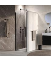 BRAUER Cosmic Nisdeur Draaiend 70x200 Omkeerbaar Helder Glas Incl. Glascoating Mat Zwart