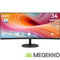 MSI PRO MP341CQ E12 34  WQHD 120Hz Curved VA Monitor
