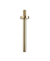 Luxe Douche-Arm Boss & Wessing Rond Plafondbevestiging 20 cm Geborsteld Messing Goud