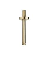 Luxe Douche-Arm Boss & Wessing Rond Plafondbevestiging 15 cm Geborsteld Messing Goud