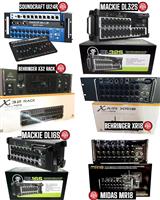 Behringer X32, Midas M32 LIVE, Soundcraft Ui24R, 
