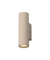 Artdelight Ribella Wandlamp 2 Lichts GU10 Dimbaar Zand