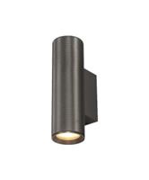 Artdelight Rocca Wandlamp 2 Lichts GU10 Dimbaar Bruin