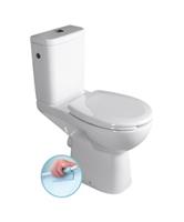 Sapho Handicap Combi Toilet Randloos Wit