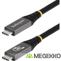 StarTech.com 50cm USB4 Kabel, 80Gbps, USB-IF Gecertificeerde USB-C Kabel, 240W PD, 8K 120Hz/4K 240Hz