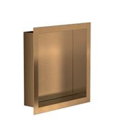 BWS Sensa Inbouwnis 30x30x7cm Geborsteld Brons PVD