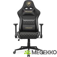 COUGAR Gaming Armor One V2 F Gaming Stoel Zwart/Goud