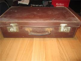 Oude vintage koffer