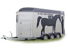 SiriusS90 Reverse490 x 171, 2500 kg paardentrailer