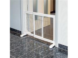 Hondenhek Uitschuifbaar Wit 