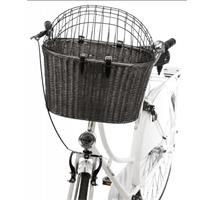 Fietsmand Polyrotan Met Rooster Large Voor Stuur 