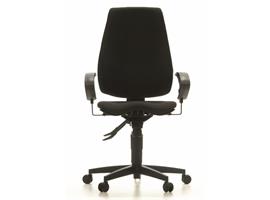 SYDNEY PRO - Professionele bureaustoel Zwart Stof