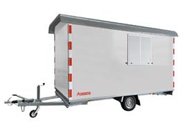 Anssems PTS 1400390 x 188 x 211 gesloten aanhangwagen