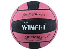 Winart waterpolobal dames roze-zwart