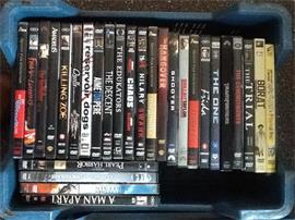 Meer dan tachtig DVDs