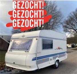 Gezocht Caravans van 3.50 mtr. t/m 5.00 mtr. 