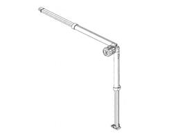 Fiamma right rafter& support leg F35 270