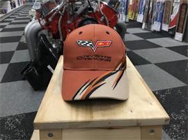 Baseball cap Corvette racing orange/brown
