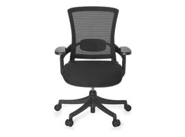 SKATE BASE stof / netstof - High end bureaustoel Zwart