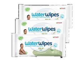 Waterwipes - Snoetenpoetser Soapberry - 3 x 60 Babydoekjes -