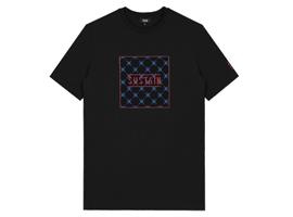 Zwart t-shirt Repeat Logo SUSTAIN