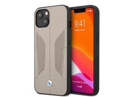 BMW iPhone 13 Hardcase Backcover - Perforated Sides - Grijs