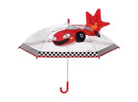 Playshoes paraplu raceauto transparant