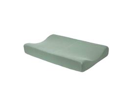 Meyco aankleedkussenhoes jersey basic stone green