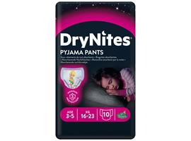 DryNites - Absorberende Luierbroekjes Girl - 3/5 jaar - 10 s