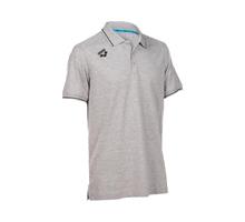 Arena Team Poloshirt Solid Cotton heather-greyr XXXL
