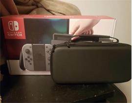 Nintendo Switch V2 met screen protector & case