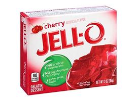 Jell-O Gelatin Dessert, Cherry (85g)
