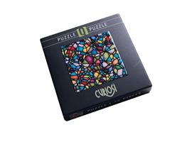 Curiosi Q-puzzel (moeilijke stukjes) - Kleurenmix 4 (72 stuk