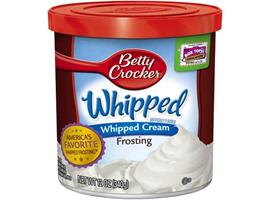 Betty Crocker Frosting, Whipped Cream (340g)