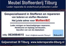 Molteni&C Leder reparatie en Stoffeerderij 