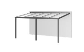 Aluminium Aanbouwveranda Velvetline 600x350 cm - Polycarbona
