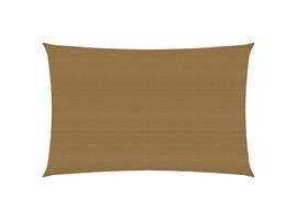 vidaXL Voile dombrage 160 g/m² Taupe 2x4 m PEHD