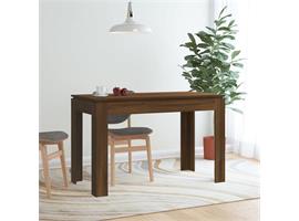 vidaXL Table à dîner Chêne marron 120x60x76 cm Bois dingéni