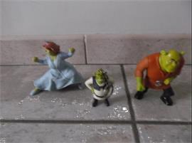 Shrek & Fioana figuur&shrek sleutelhanger/