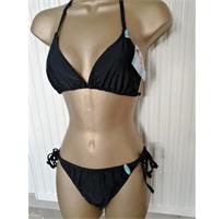 Mooie Zwarte Triangel Bikini - Small en Medium