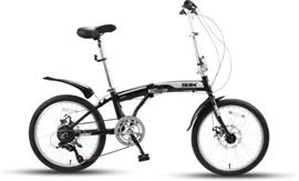 SBK Bike Vouwfiets 20 inch 6 Versnellingen Schijfremmen Zwar
