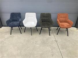  (314) Nieuwe trendy stoelen in teddy stof