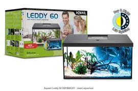 Aquarium Set Aquael Leddy 60 Day&Night Zwart  